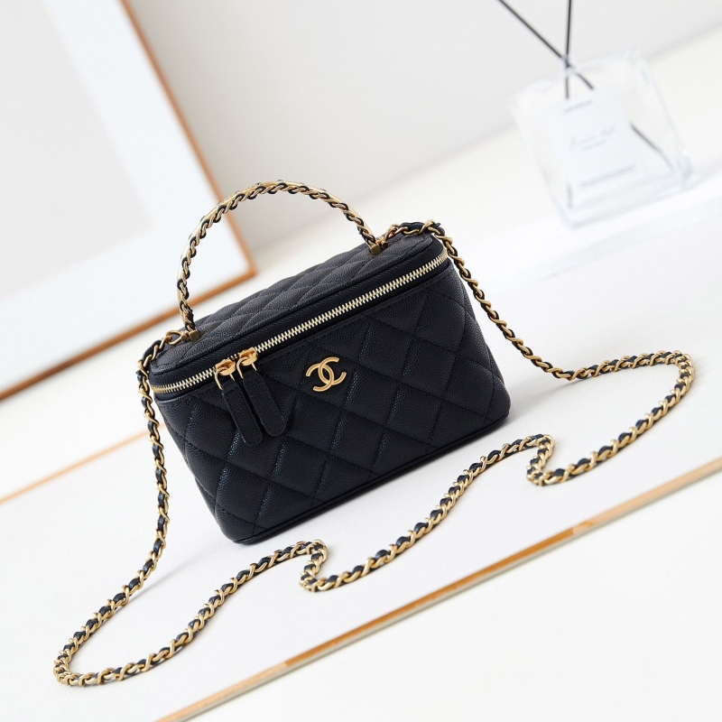 Ch*el cosmetic bags